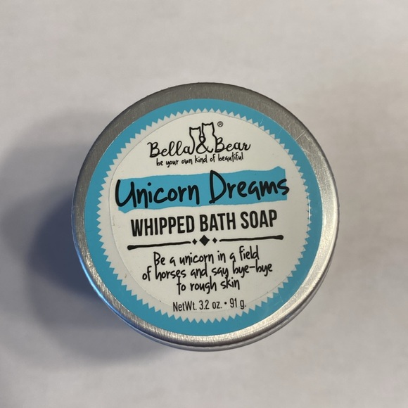 Bella & Bear Unicorn Dreams Whipped Bath Soap Size 3.2 oz - Picture 3 of 6